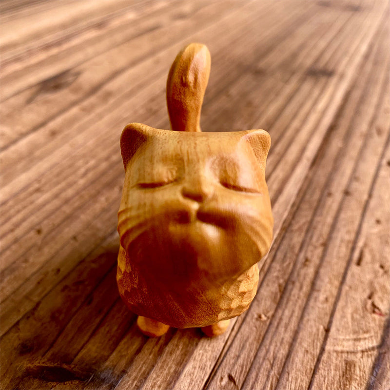 TinyTails™ | Håndlavede Trækatteminiaturer