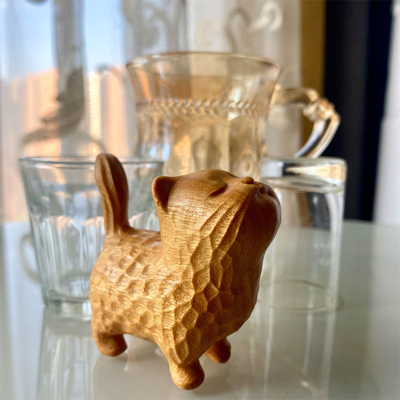 TinyTails™ | Håndlavede Trækatteminiaturer