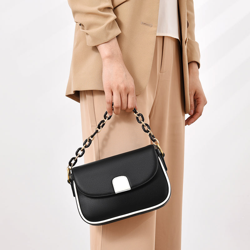 Zari Vegan Leather Crossbody Bag