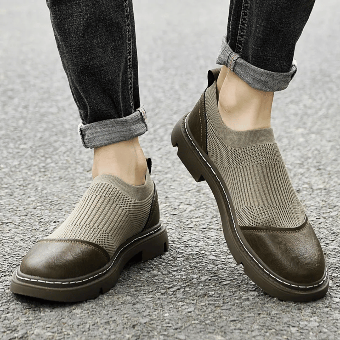 Caspian - Bequeme Slip-On-Loafer med mesh