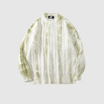 Grayson - Tie-Dye Cable Knit Jumper med rund hals