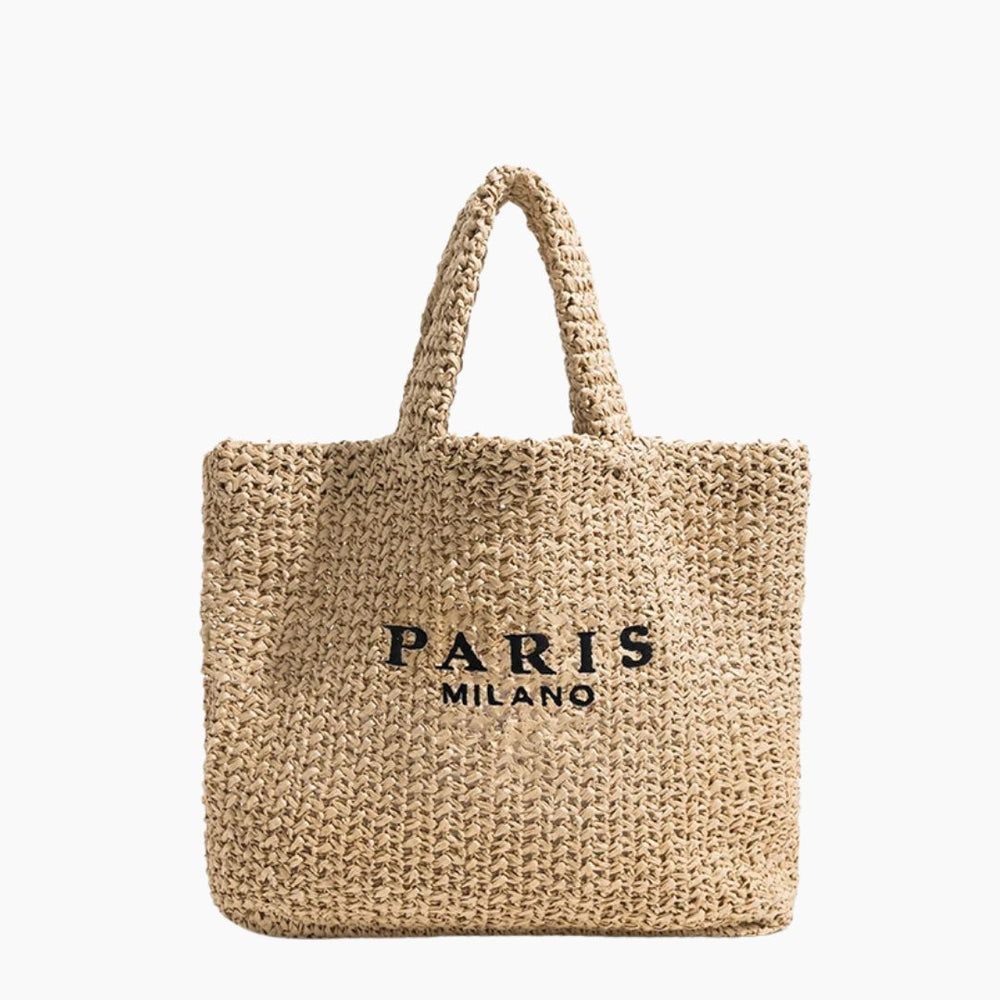 Willow Woven Beach Bag