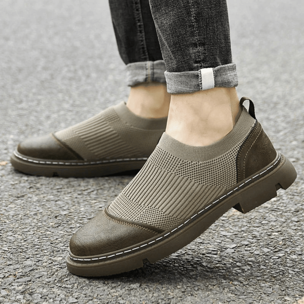 Caspian - Bequeme Slip-On-Loafer med mesh