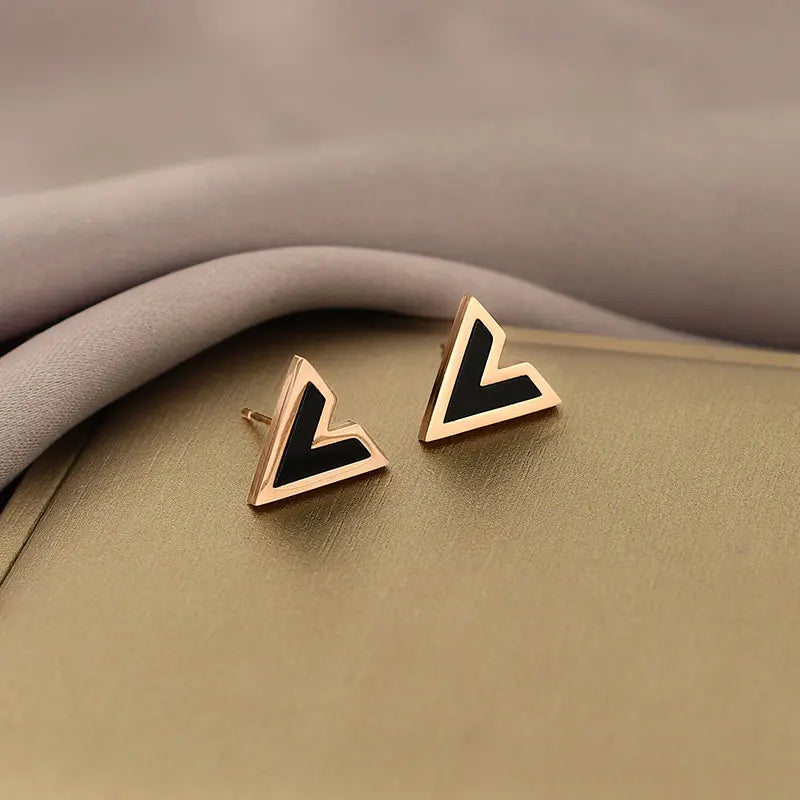 Vivienne - Ring med Chevron-Muster