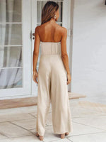 Erisha - Elegant stropløs jumpsuit