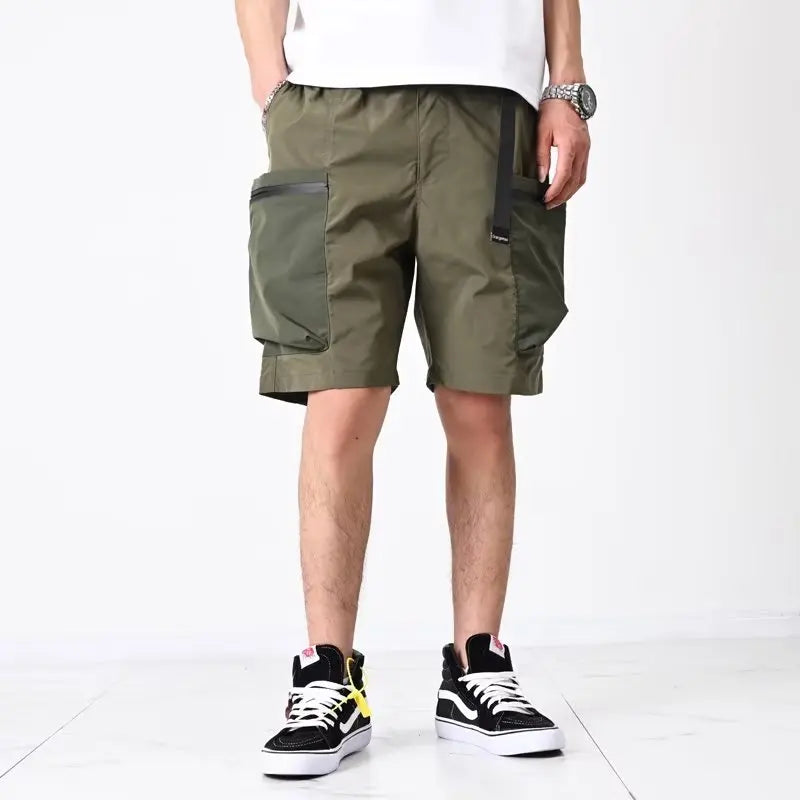 Dexter - Moderne utility shorts med lynlåslommer