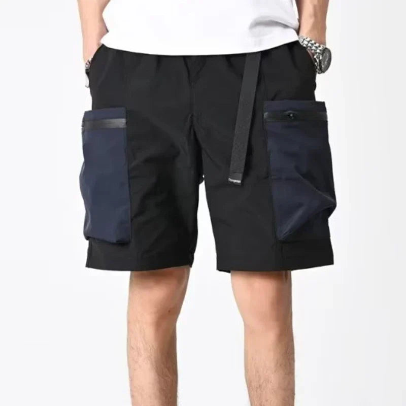 Dexter - Moderne utility shorts med lynlåslommer