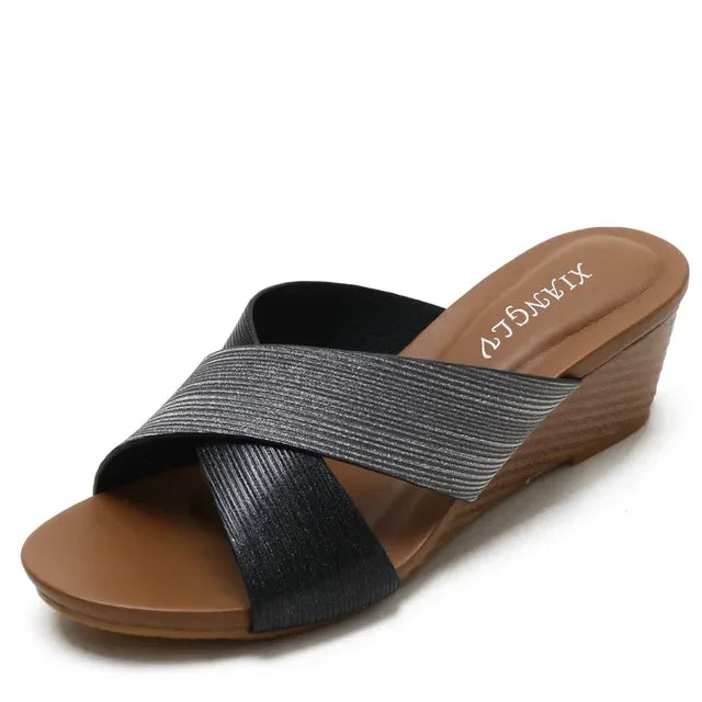 Clara - sandaler med åben tå