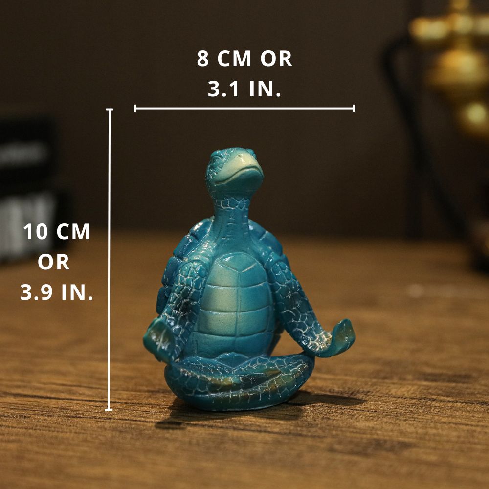 Yoga Skildpadde Statuer™ | Stilfulde Mini Boligindretninger