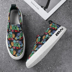 Giovanni - Farverige slip-on sneakers med tribal mønstre