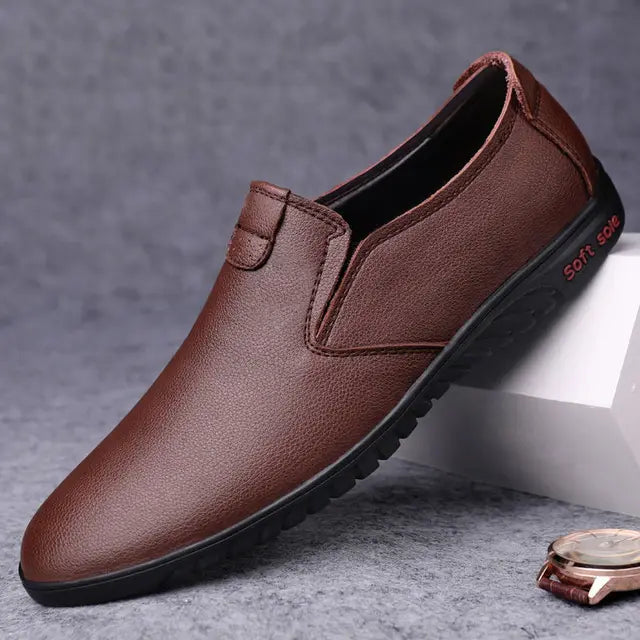 Julian - Klassische Leder-Loafer