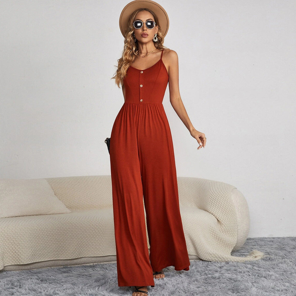 Jumpsuit med brede ben - Peri