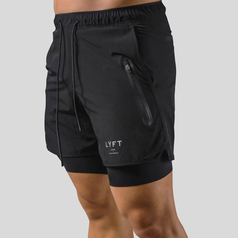 2-i-1 Sports Shorts - Klaus