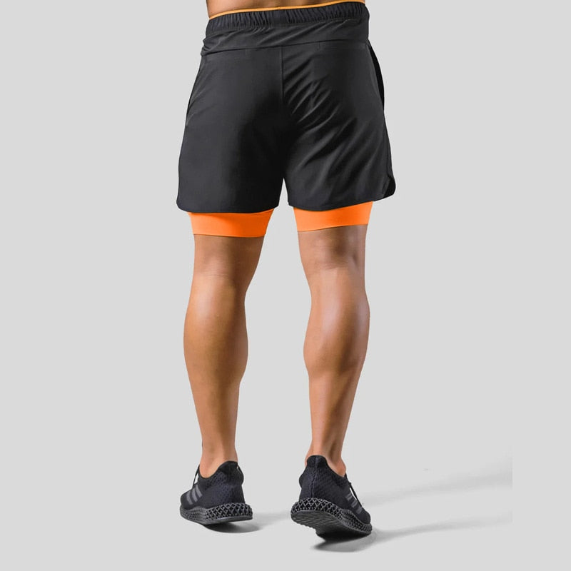 2-i-1 Sports Shorts - Klaus