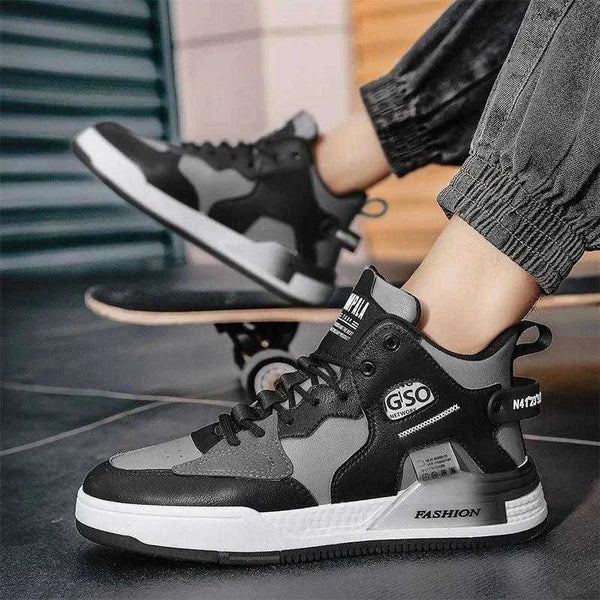 Felix - High-Top-Sneaker mit Kontrastdetalje