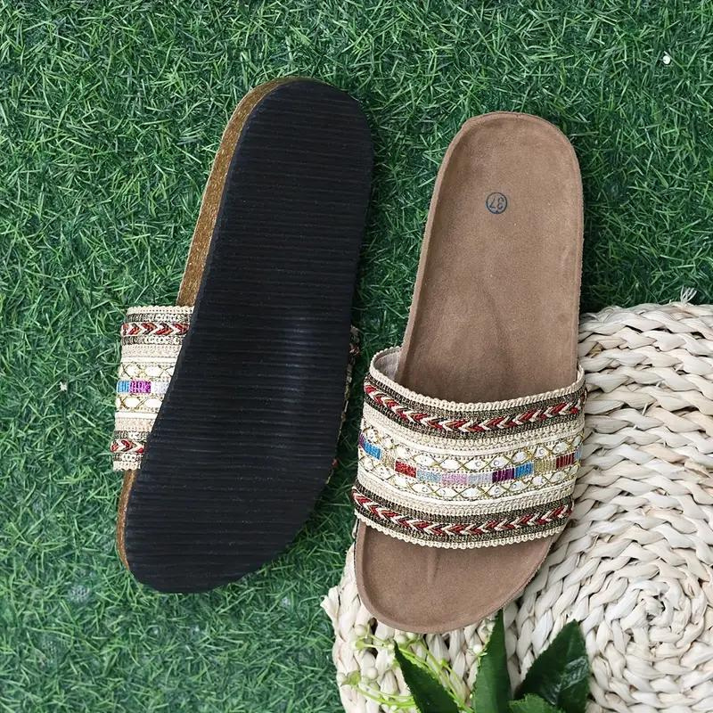 Sandaler - Boho Style - Flade - Slides - Sommersko