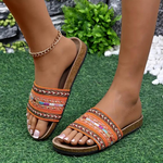 Sandaler - Boho Style - Flade - Slides - Sommersko