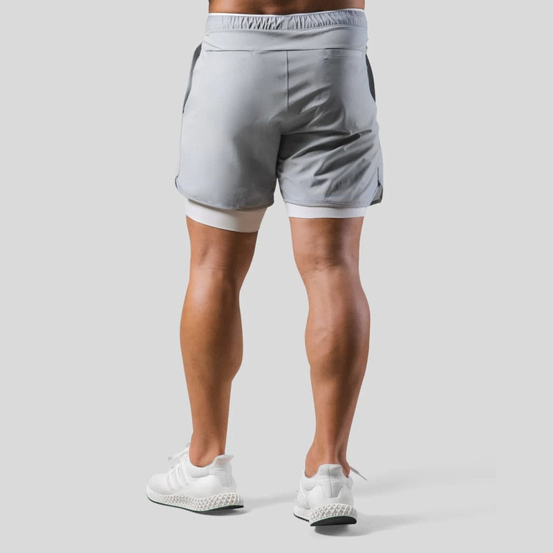 2-i-1 Sports Shorts - Klaus