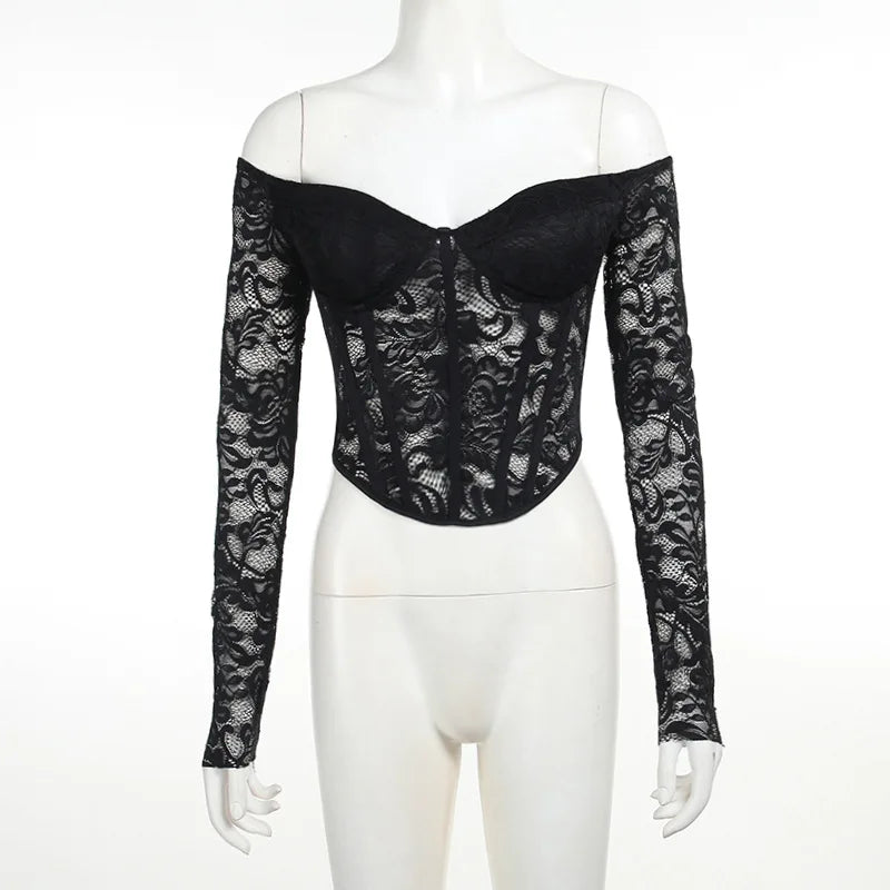 Vivienne - Chic blonde bodysuit med sweetheart halsudskæring