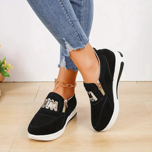 Sneakers - Platform - Slip-on - Vandresko - Damesko