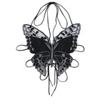 Mirabella - Butterfly Lace Bralette med Spaghetti Remme