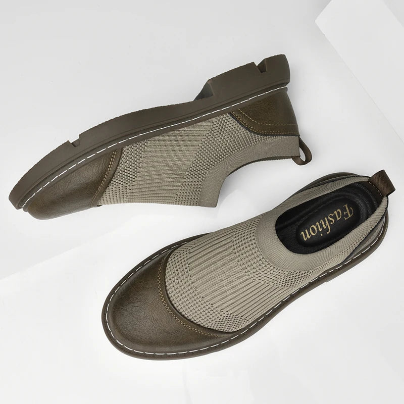 Caspian - Bequeme Slip-On-Loafer med mesh