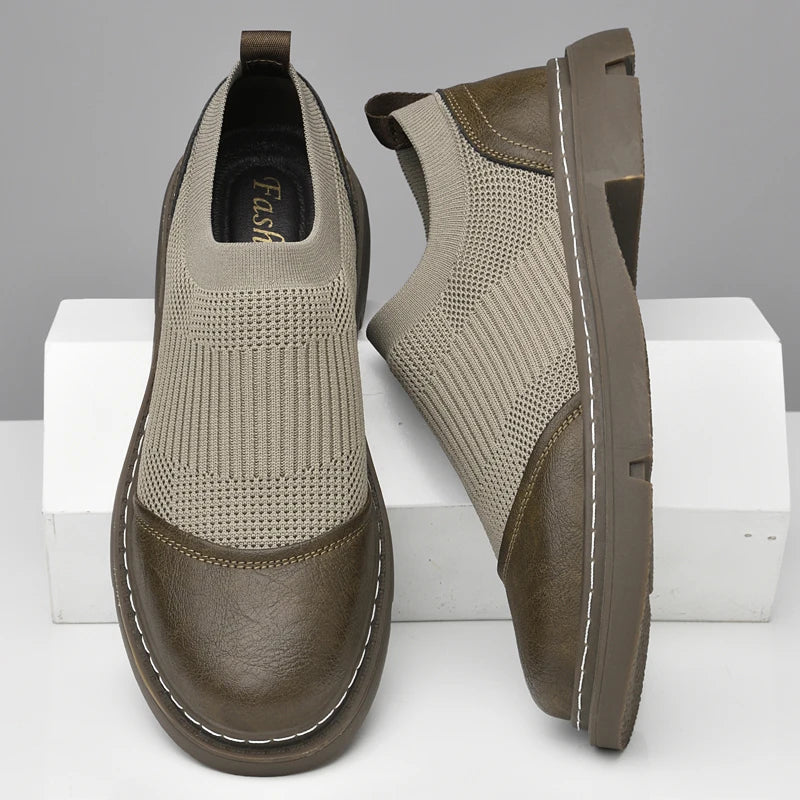 Caspian - Bequeme Slip-On-Loafer med mesh