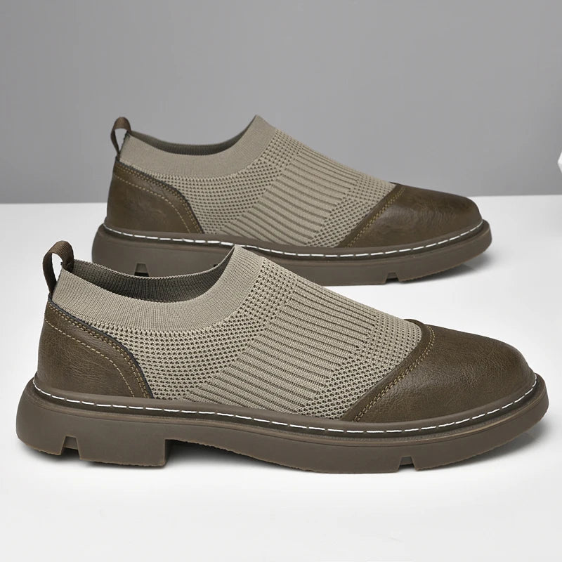 Caspian - Bequeme Slip-On-Loafer med mesh