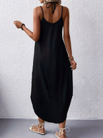Lang Kjole med Hjerteprint | Let & Stilfuld | Perfekt til Sommerdage