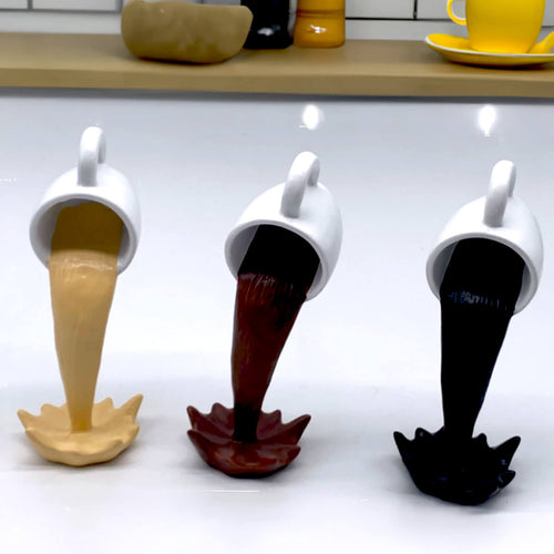 Svævende Spildt Kaffekop™ | Moderne boligindretning