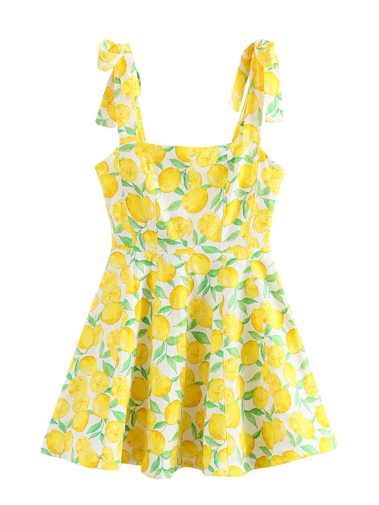 ZestCouture™ Lemon sommerkjole