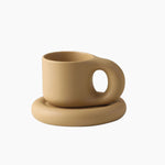 Trendy Kraftig Keramisk Espresso Krus | Slank, Holdbar, Ideel til Din Espresso Glæde