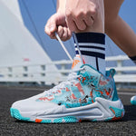 Calypso - Dynamiske high-top basketballsko med grafisk print