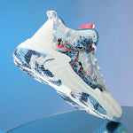 Calypso - Dynamiske high-top basketballsko med grafisk print