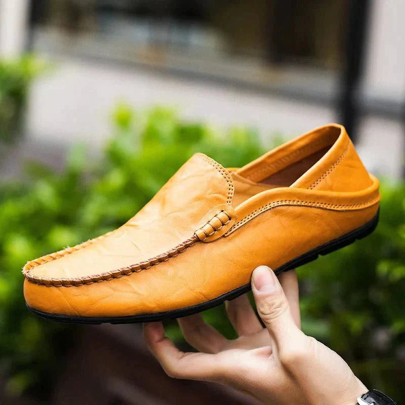 Yannick | Elegant loafer i læder