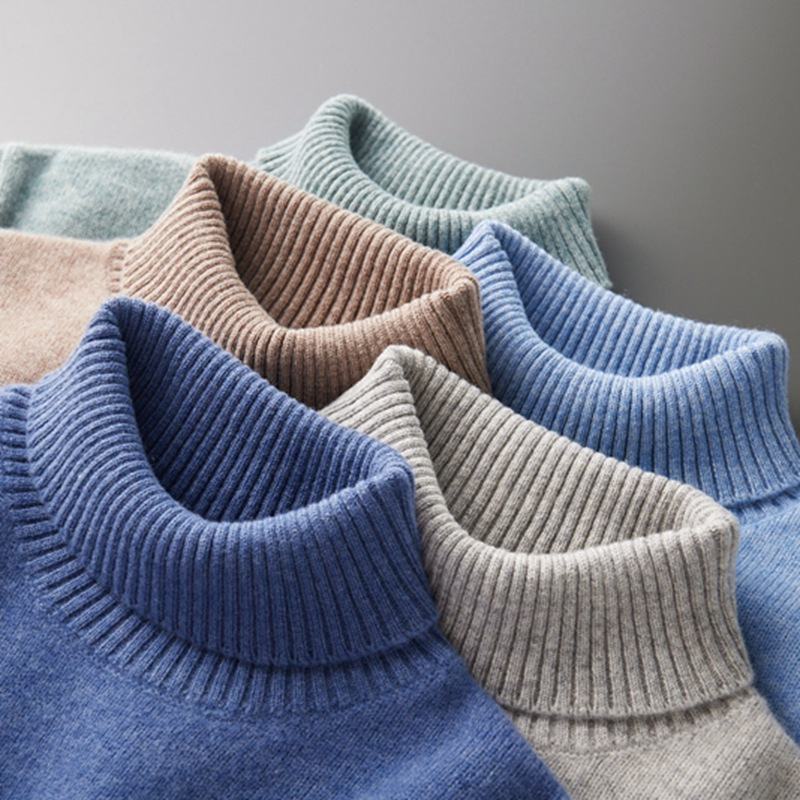 Vincenzo™ | rullekravesweater i merinould